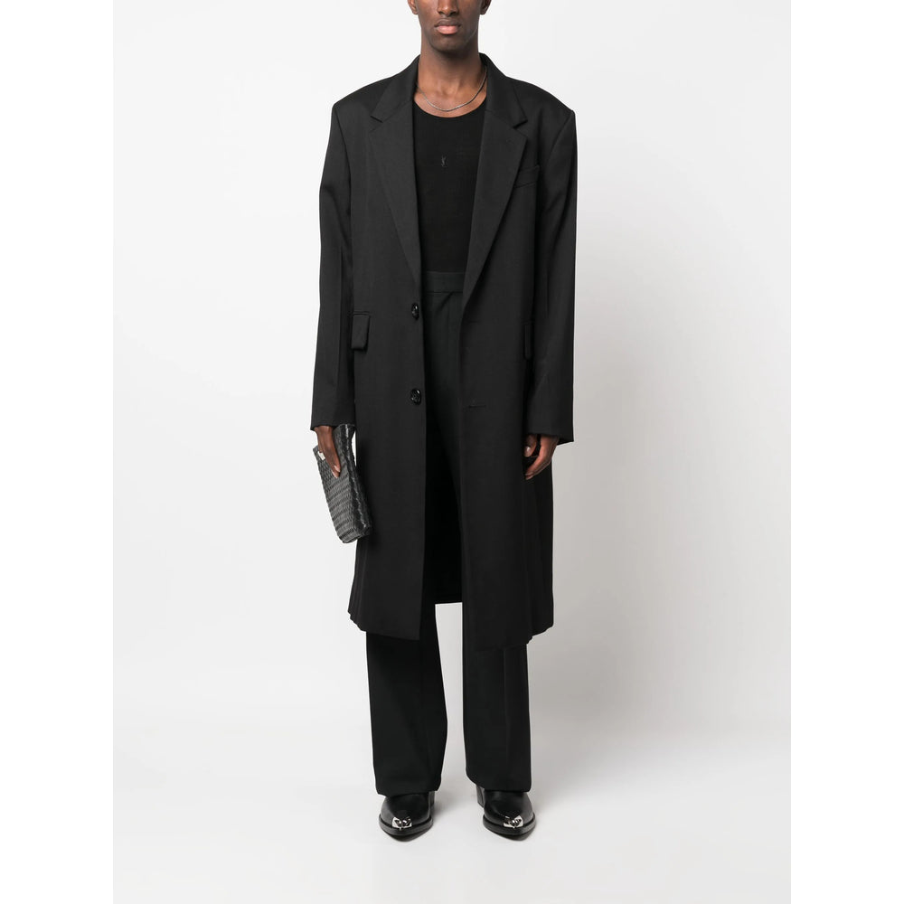 Saint Laurent Black T-Shirts & Vests - Vests & Tanks Men