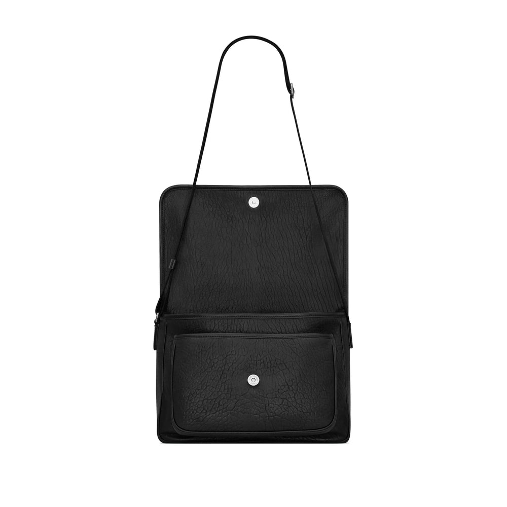 Saint Laurent Black Messenger Bags Men
