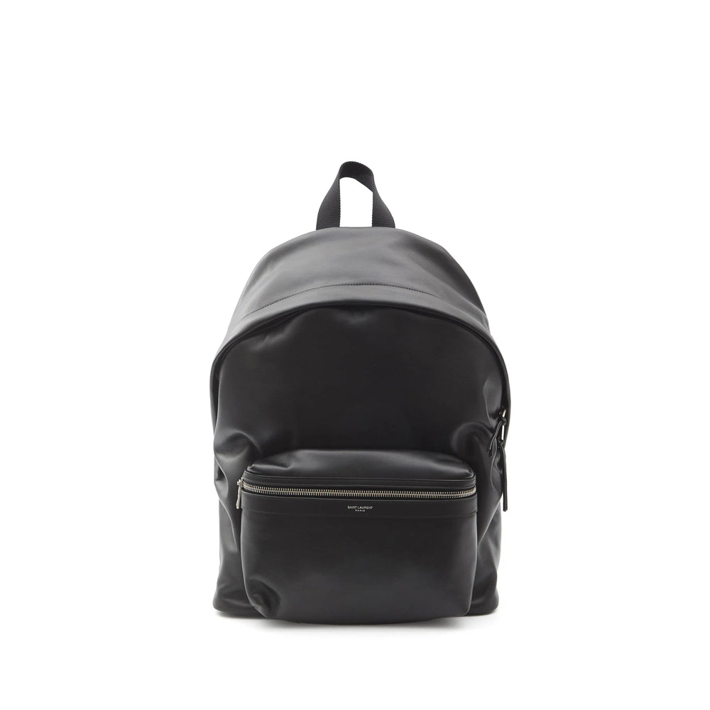 Saint Laurent Black Backpacks Men