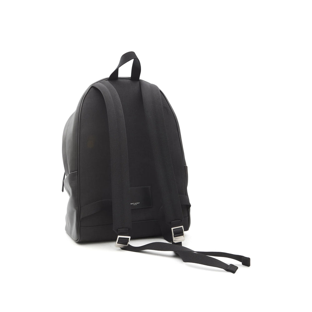 Saint Laurent Black Backpacks Men