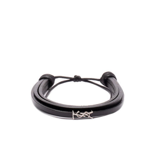 Saint Laurent Black Bracelets Men