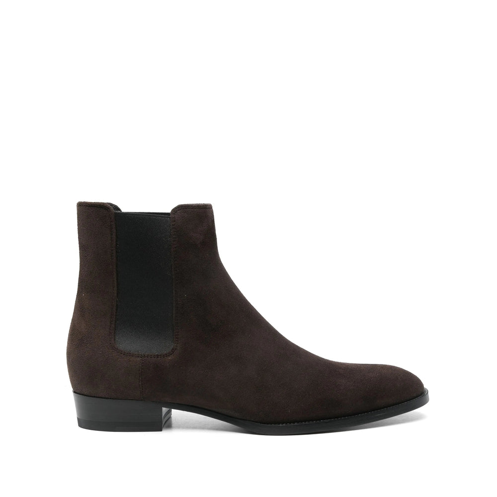 Saint Laurent Brown Boots Men