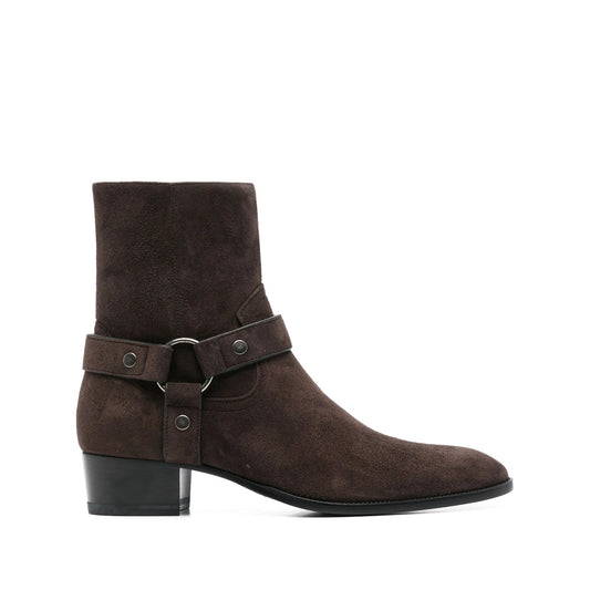 Saint Laurent Brown Boots Men