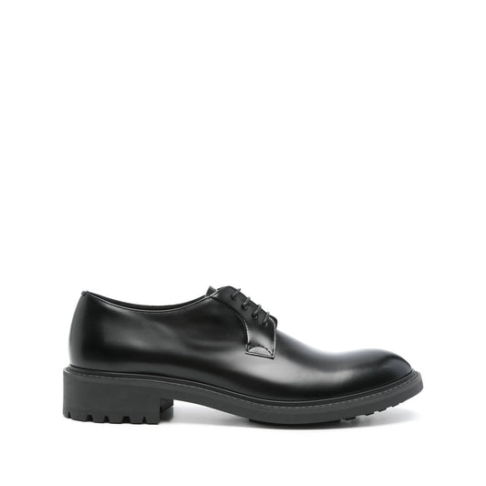 Saint Laurent Black Derby Shoes Men