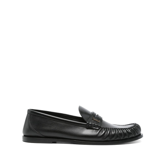 Saint Laurent Black Loafers Men