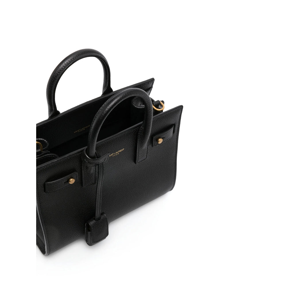 Saint Laurent Black Tote Bags Women