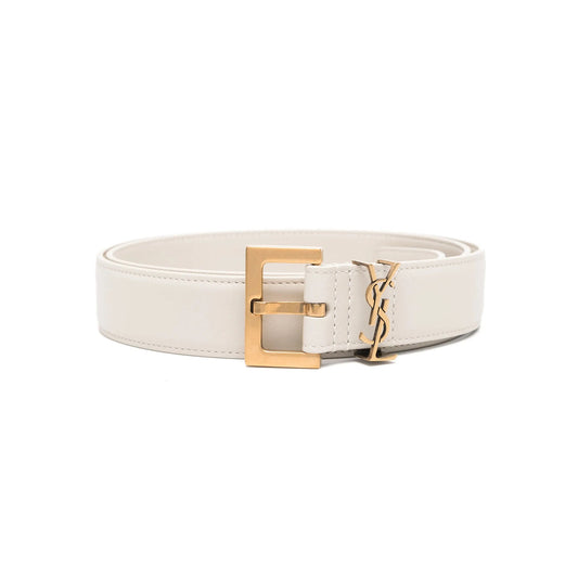 Saint Laurent Neutrals Belts Women