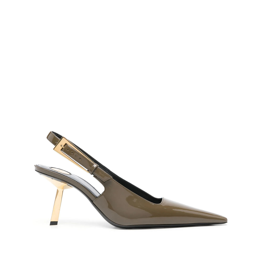 Saint Laurent Green Pumps Women