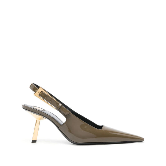 Saint Laurent Green Pumps Women
