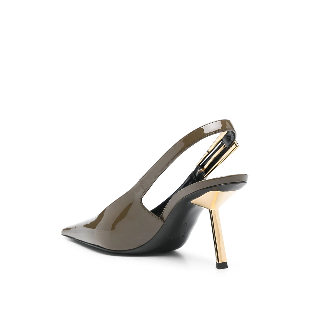 Saint Laurent Green Pumps Women