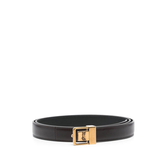 Saint Laurent Brown Belts Women