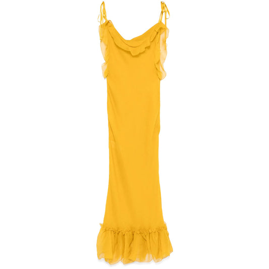 Saint Laurent Yellow Dresses - Cocktail & Party Dresses Women