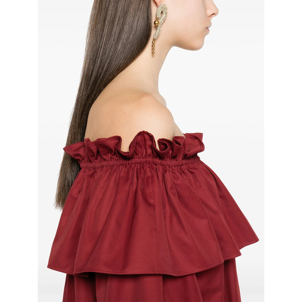 Saint Laurent Red Dresses - Cocktail & Party Dresses Women