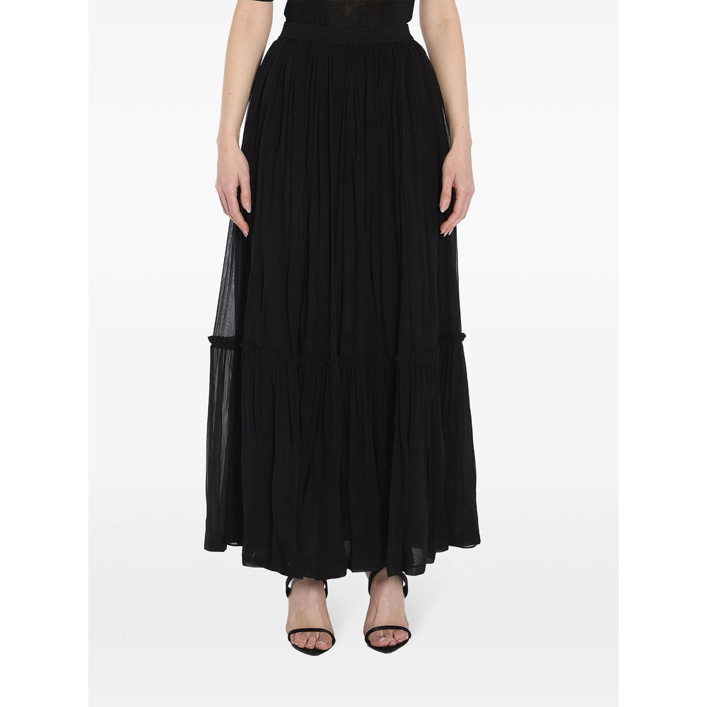 Saint Laurent Black Skirts - Straight Skirts Women