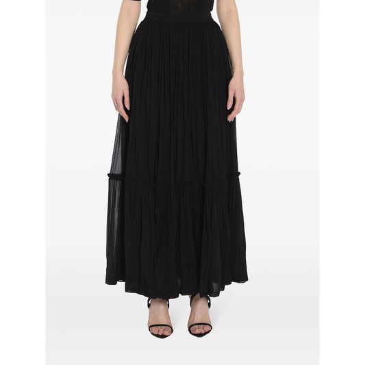 Saint Laurent Black Skirts - Straight Skirts Women