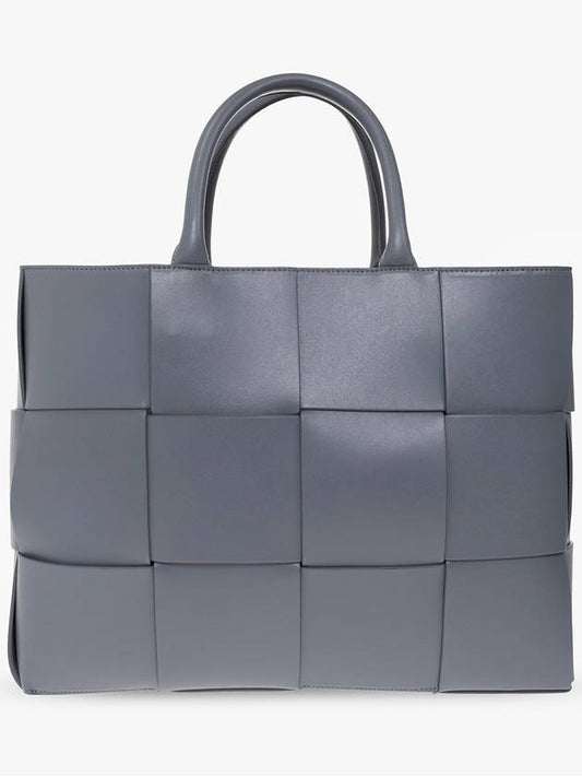 Bottega Veneta Bottega Veneta ‘Arco Medium’ Shopper Bag, Men's, Grey