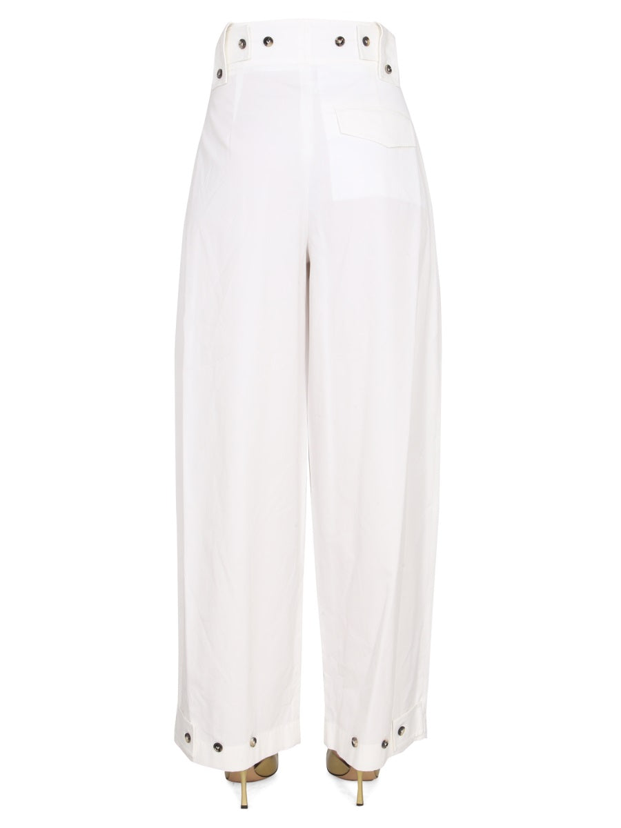 Bottega Veneta Women Wide Leg Pants