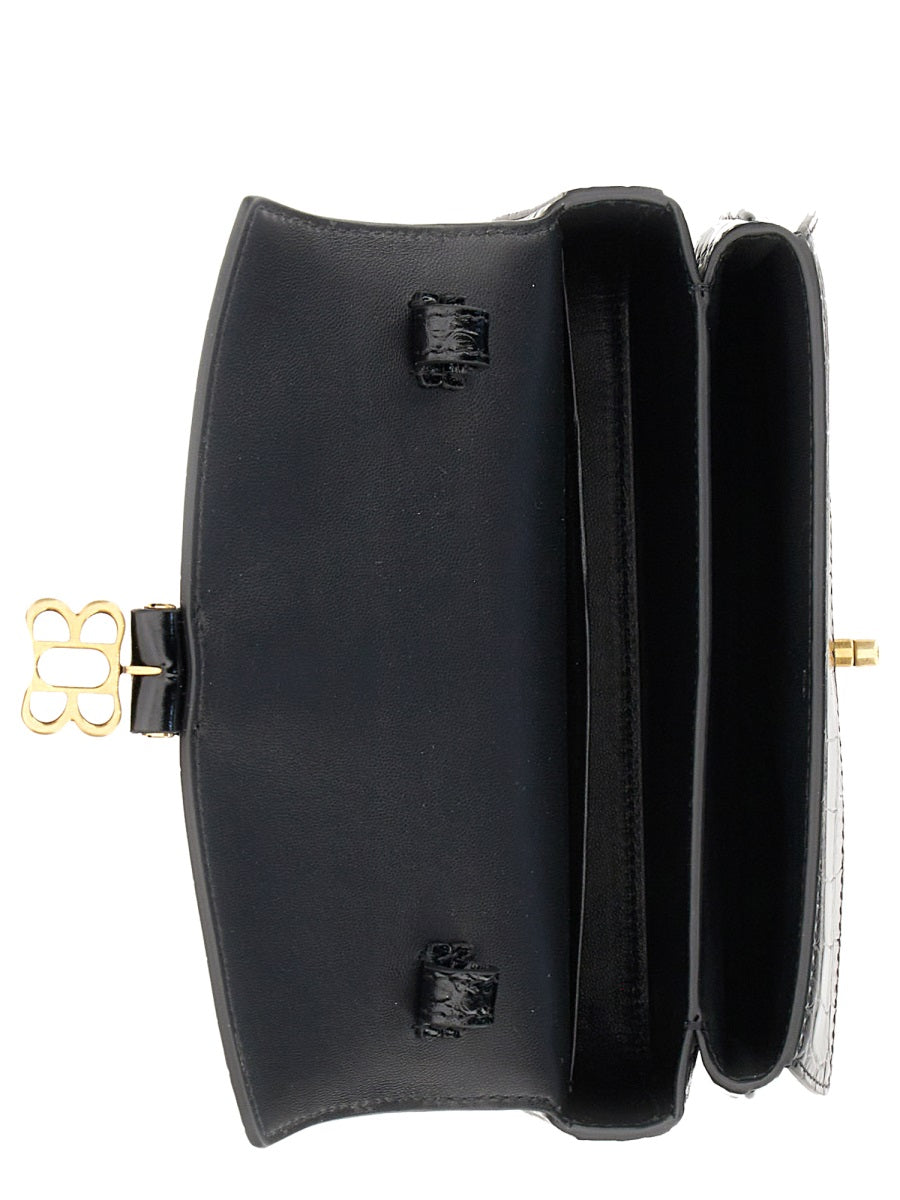 BALENCIAGA Mini Chain Flap Shoulder Bag