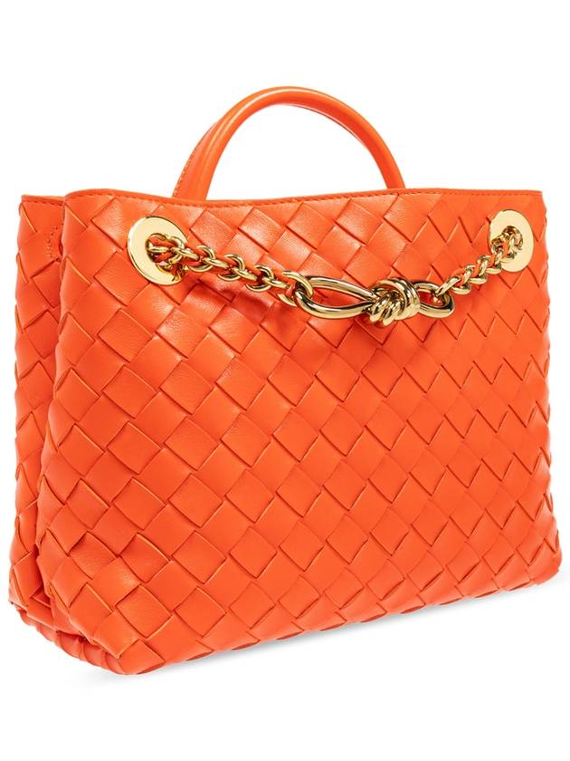Bottega Veneta Bottega Veneta Shoulder Bag ‘Andiamo Small’, Women's, Orange