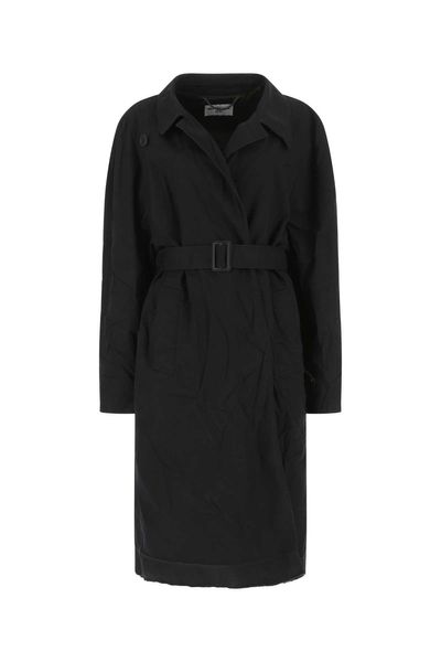 BALENCIAGA Luxurious Cotton Overcoat for Women
