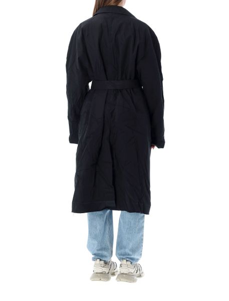 BALENCIAGA Luxurious Cotton Overcoat for Women