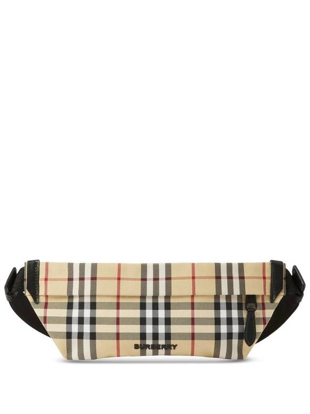 Burberry Stevie Check Belt Bag Archive Beige