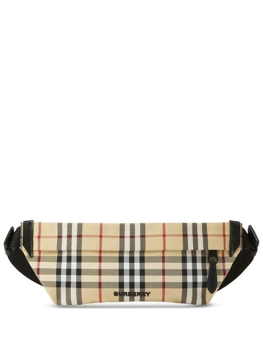 Burberry Stevie Check Belt Bag Archive Beige