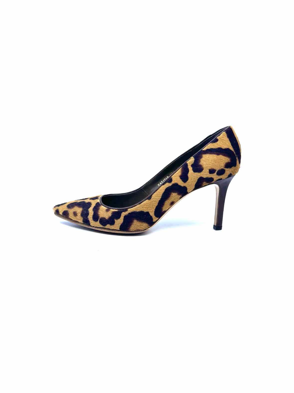 VALENTINO Size 9 Brown PONY HAIR Cheetah print Pumps