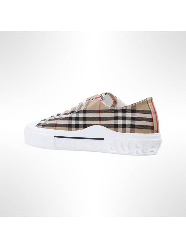 Burberry Vintage Check Cotton Sneakers Archive Beige