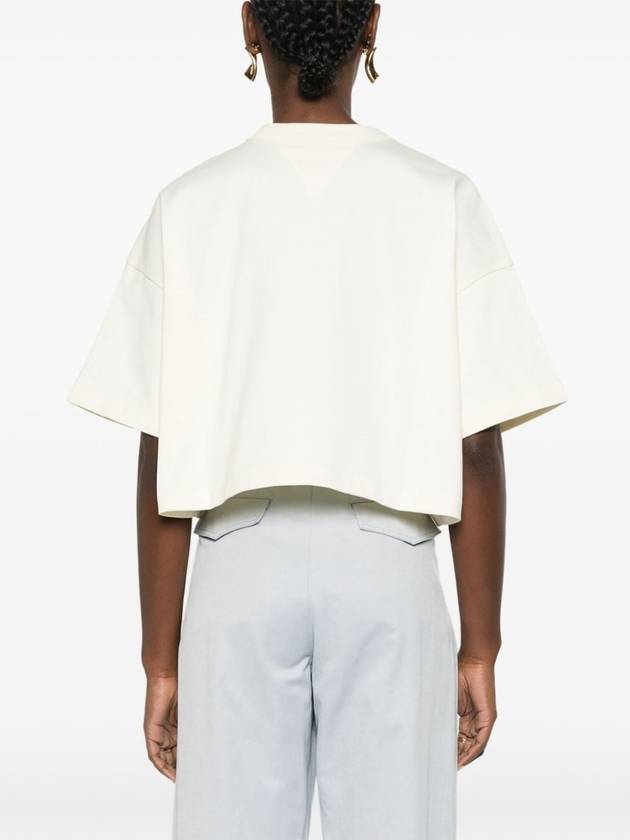 Bottega Veneta Crew Neck Pocket Short Sleeve T-Shirt White