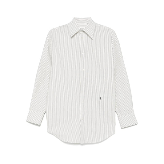 Saint Laurent White Tops - Shirts Women