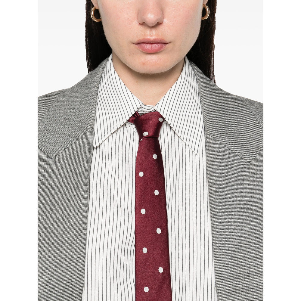 Saint Laurent White Tops - Shirts Women