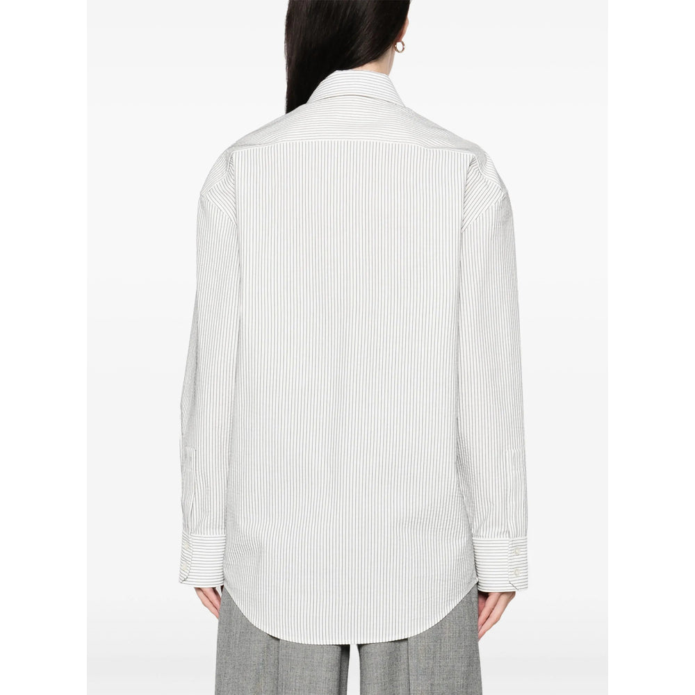 Saint Laurent White Tops - Shirts Women