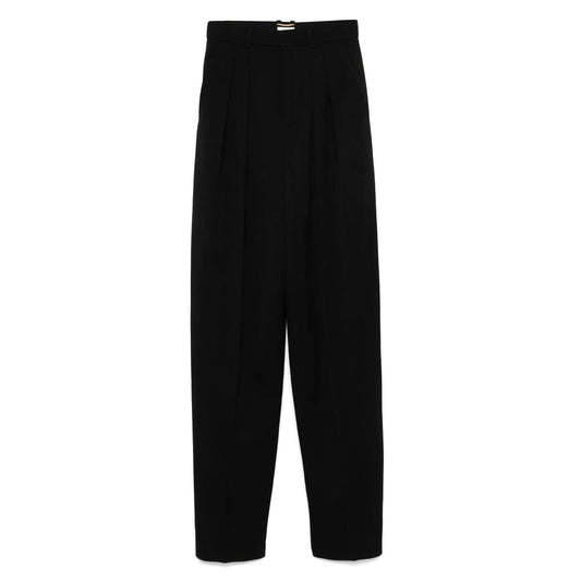 Saint Laurent Black Trousers - Tailored Trousers Women
