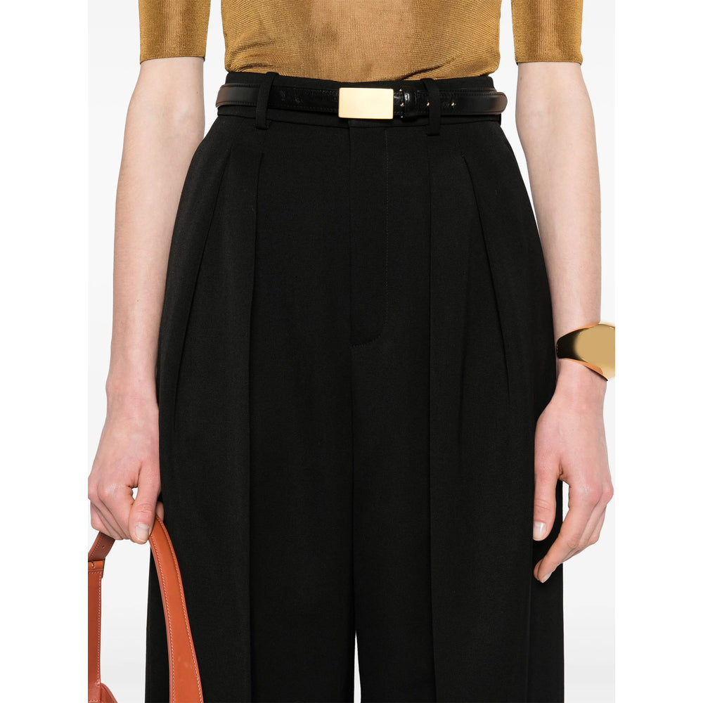 Saint Laurent Black Trousers - Tailored Trousers Women