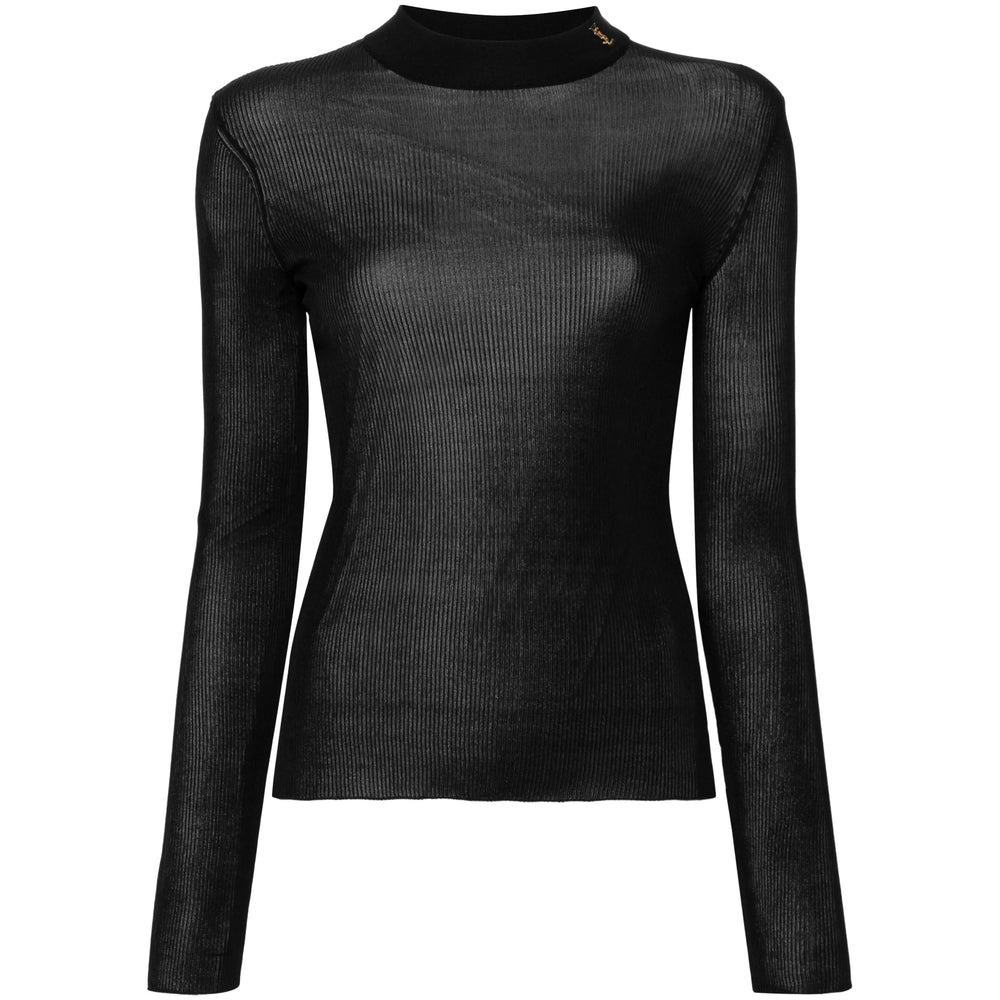 Saint Laurent Black Knitwear - Jumpers Women