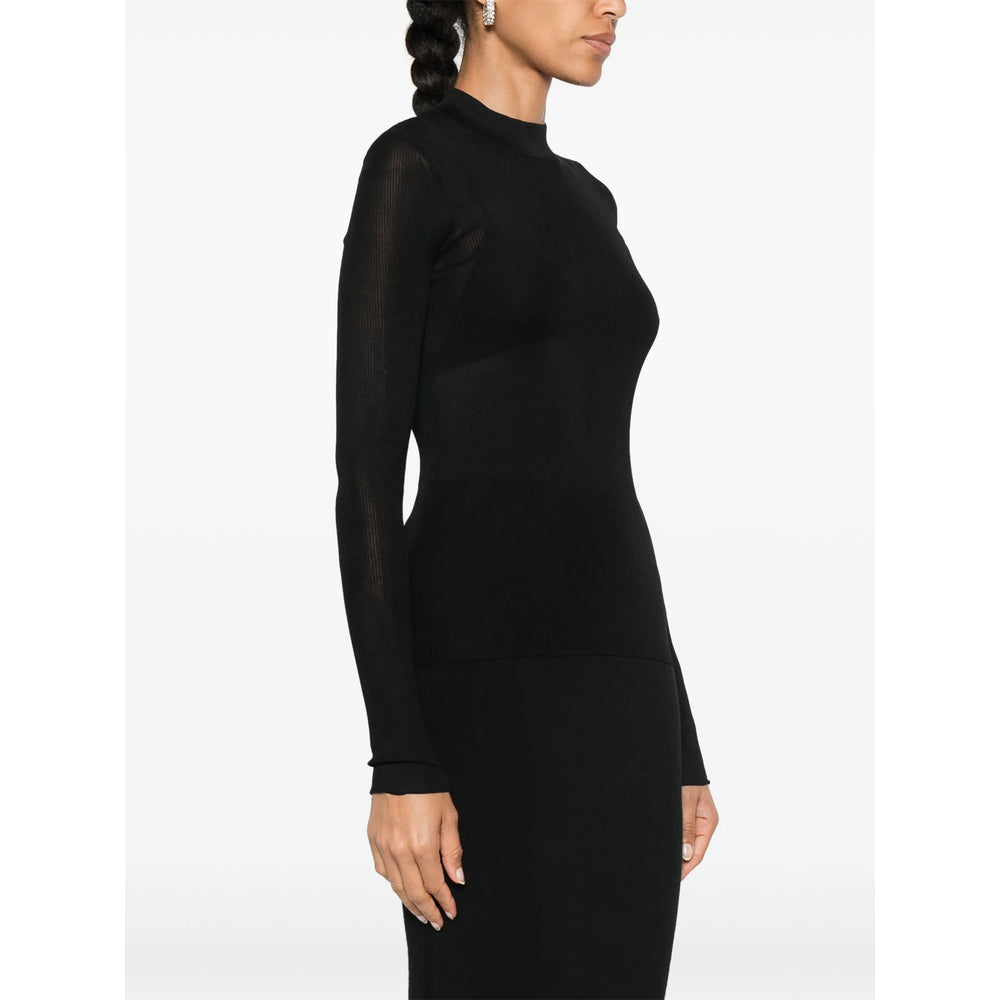 Saint Laurent Black Knitwear - Jumpers Women