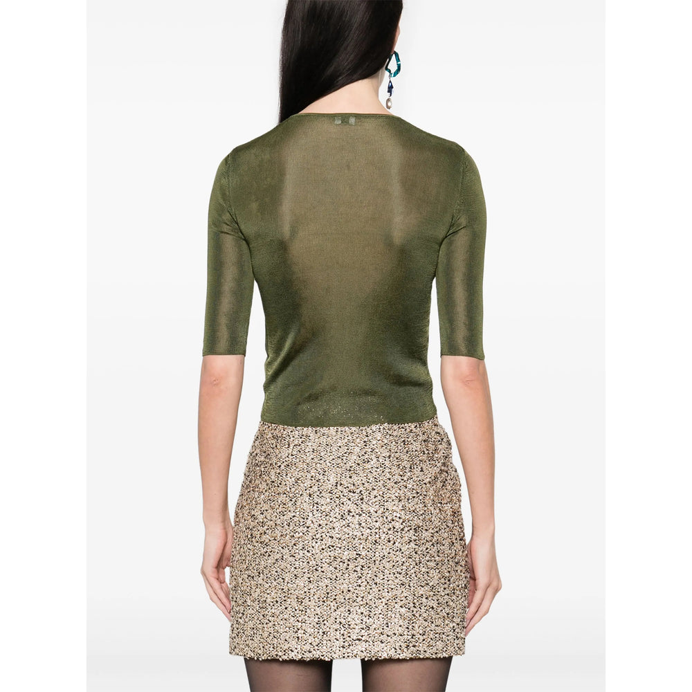 Saint Laurent Green Tops - T-Shirts & Jerseys Women