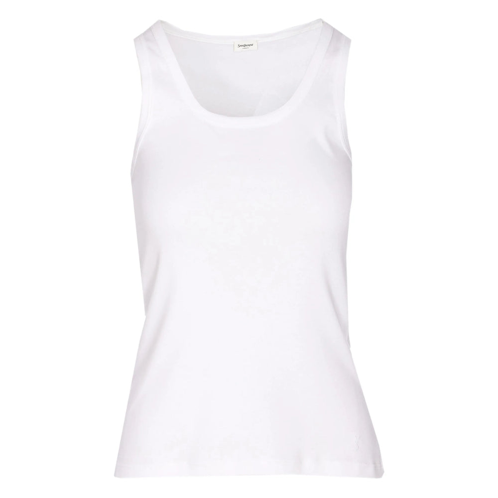 Saint Laurent White Tops - Vests & Tank Tops Women