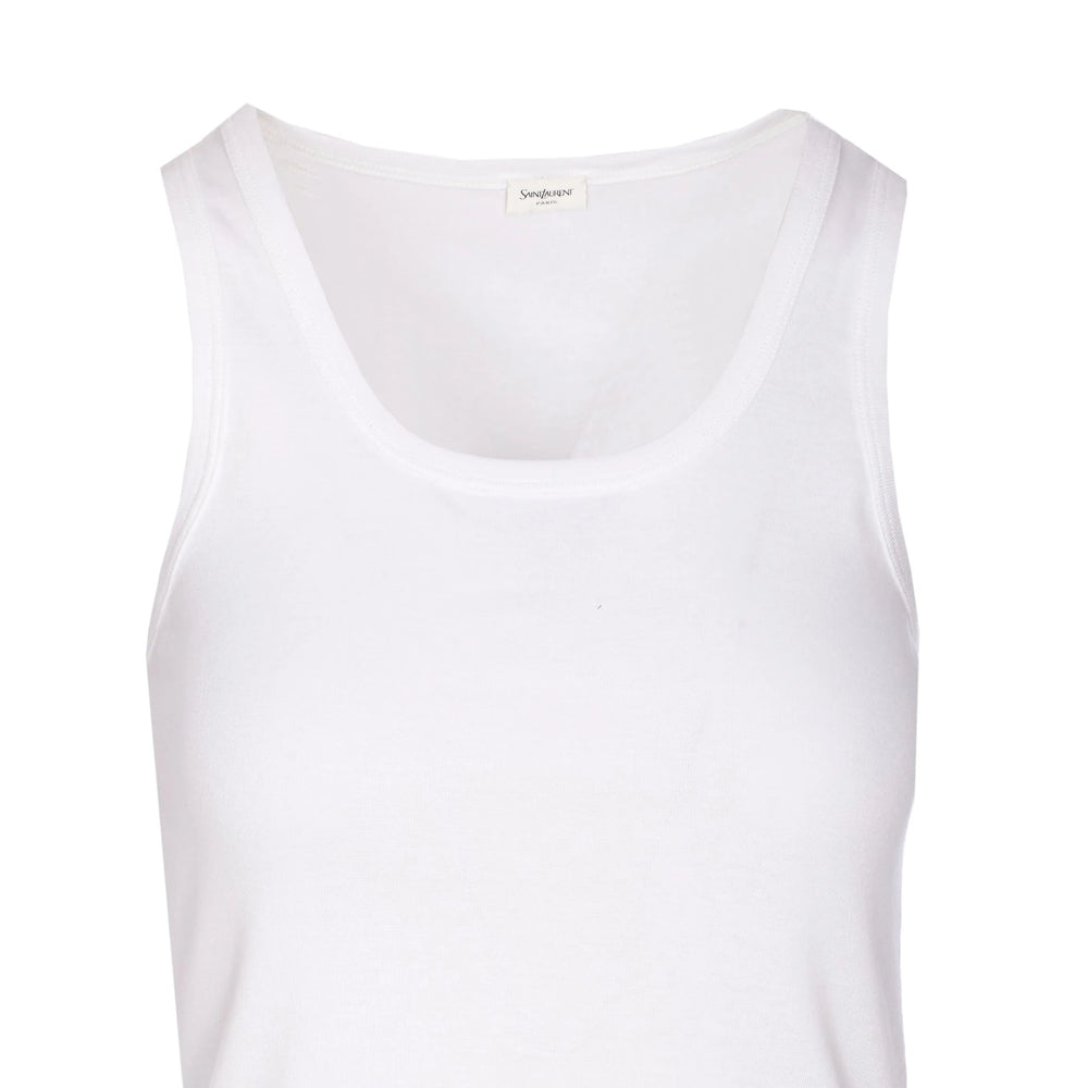 Saint Laurent White Tops - Vests & Tank Tops Women
