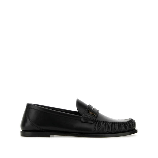 Saint Laurent Black Loafers Women