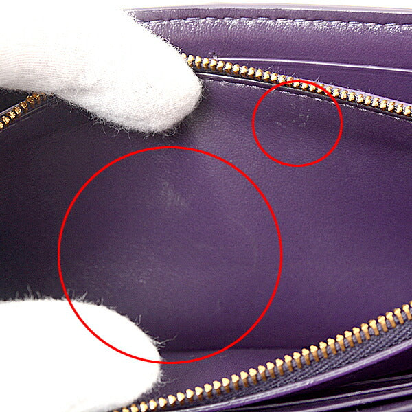 Bottega Veneta Lambskin Flap Long Wallet