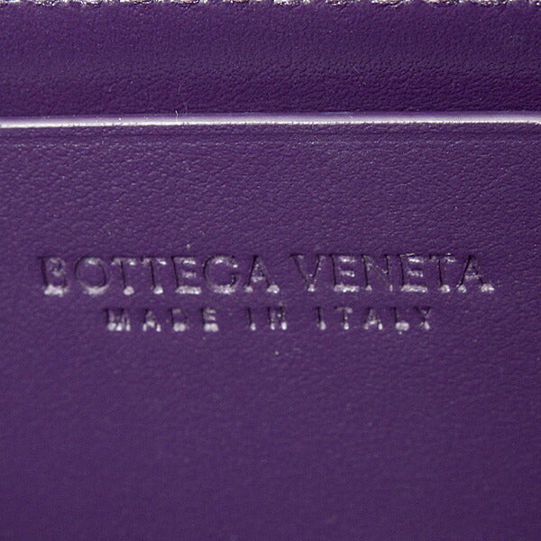 Bottega Veneta Lambskin Flap Long Wallet