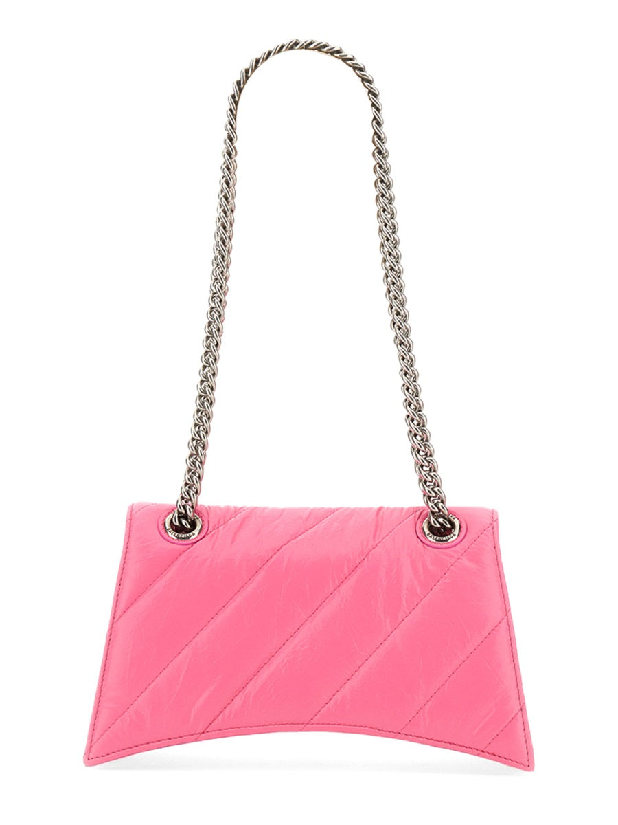 BALENCIAGA Mini Crush Adjustable Chain Shoulder Bag