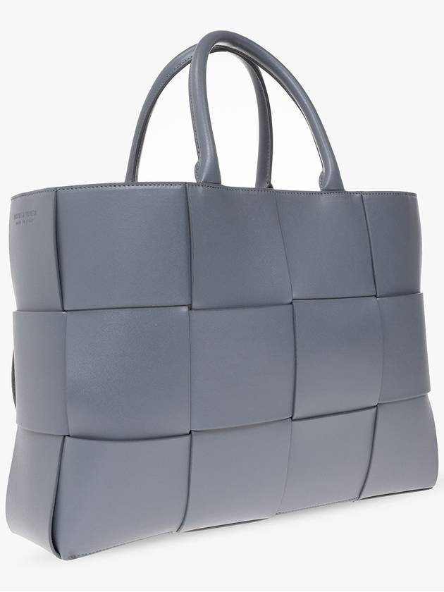 Bottega Veneta Bottega Veneta ‘Arco Medium’ Shopper Bag, Men's, Grey
