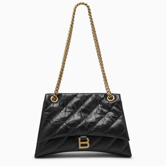BALENCIAGA Crush Chain Handbag M - A Chic Shoulder Bag for Women