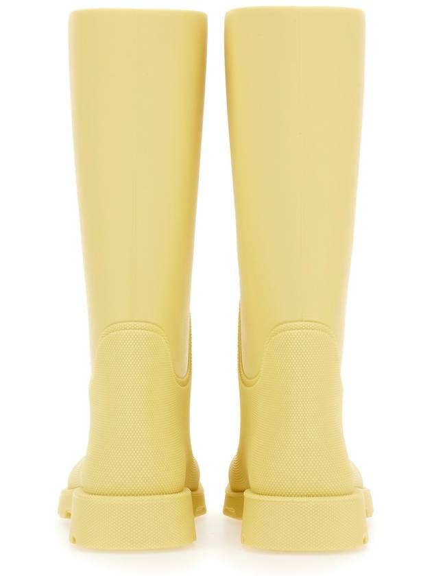 Burberry Marsh Long Rain Boots Beige