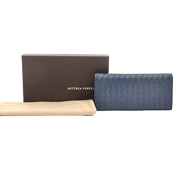 Bottega Veneta Lambskin Intrecciato Bifold Wallet