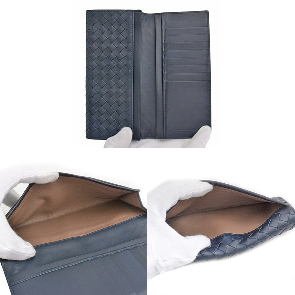 Bottega Veneta Lambskin Intrecciato Bifold Wallet