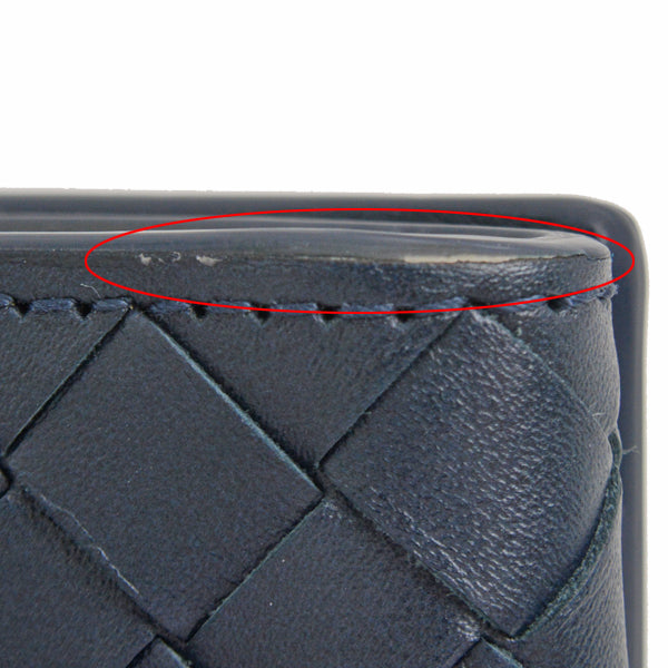 Bottega Veneta Lambskin Intrecciato Bifold Wallet